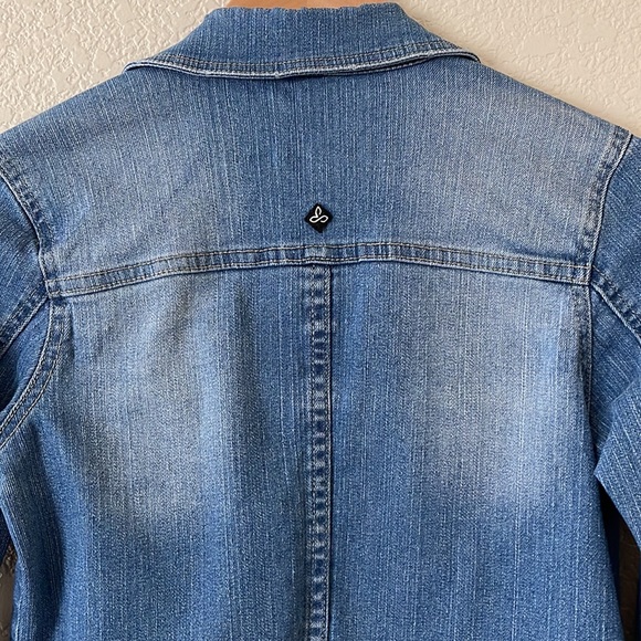 Prana Distressed Denim Jacket Size XS - Picture 4 of 13